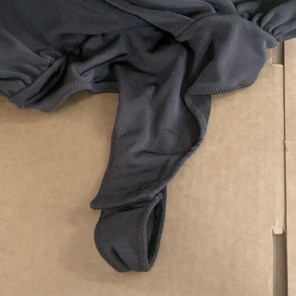 Free People intimatelyTurnt Bodysuit Women’s Size Small Dark Gray - Picture 5 of 10